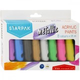 Cumpara ieftin Vopsea acrilica, pastel metalic