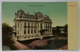 BUCURESTI , PALATUL CANTACUZINO , CARTE POSTALA ILUSTRATA , INCEPUT DE SECOL XX