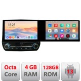 Navigatie dedicata Edonav Ford Fiesta 2020- Edotec 2 ecrane 8 core 4+128 21.6 inch Incell android Wifi 5Ghz gps internet Kit-fiesta-2020 CarStore Tech