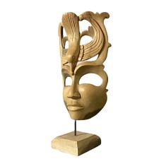 Masca decorativa cu stand Queen of Africa