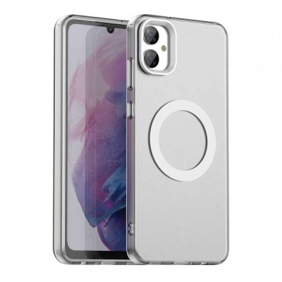 Husa MagSafe pentru Samsung Galaxy A05 A055, Techsuit, CandyCase, Alba foto