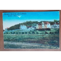 Carte postala, Brasov. Sirul de sub Cetatuie, perioada interbelica