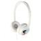 Căști Over-Ear Albe Jack 3,5mm 1,2m 85dB