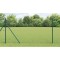 vidaXL &Icirc;ngrădire cu st&acirc;lpi Verde 1 x 10 m Oțel