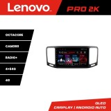 Navigatie Android Lenovo QLED 2K 4+64 pentru VW Sharan 2011-2020