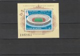 ROMANIA 1979 LP 992 PREOLIMPIADA DE VARA MOSCOVA COLITA DANTELATA MNH