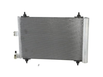 Condensator climatizare Citroen Berlingo, 04.2003-05.2008, motor 1.4, 55 kw benzina, full aluminiu brazat, 560 (520)x365x16 mm, cu uscator si filtru foto