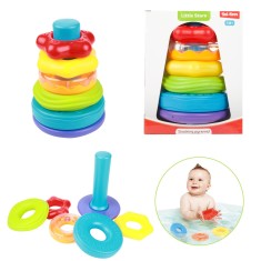 Little Stars, Joc piramida cu cercuri - Toi-Toys foto