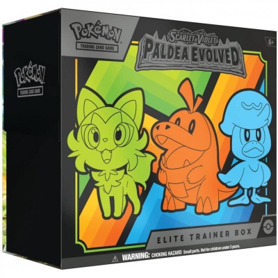 Set cartonase Pok&amp;eacute;mon TCG: Scarlet &amp;amp; Violet &amp;ndash; Paldea Evolved: Elite Trainer Box foto