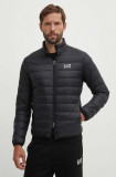 EA7 Emporio Armani geaca de puf barbati, culoarea negru, de tranzitie, PNGPZ.8NPB23