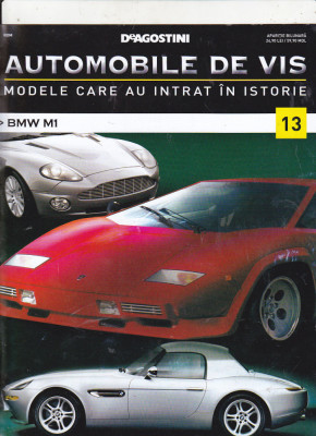 bnk ant Revista Automobile de vis nr 13 - BMW M1 foto