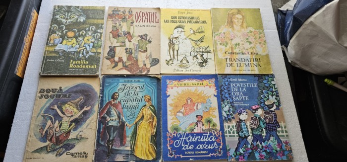 POVESTI , BASME ,ETC , LOT 8 BUCATI , PRET IEFTIN PENTRU TOT LOTUL .