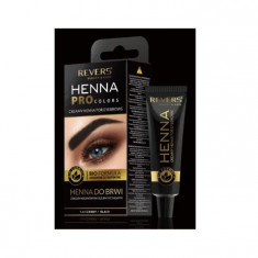 Vopsea de Sprancene Henna Pro Colors Revers Neagra foto