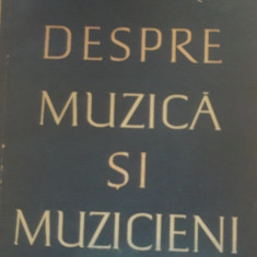 Despre muzică și muzicieni - I. Sollertinski