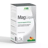 MagLiquid solutie, citrat de magneziu 815 mg, 20 plicuri, Agetis Portocale