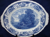 TAVA / PLATOU DIN PORTELAN ENGLEZESC STAFFORDSHIRE ROYAL TUDOR