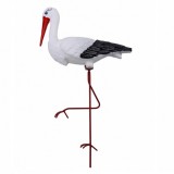Barza decorativa plastic pentru gradina 65cm Zilan EXT 7398