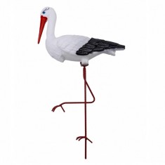 Barza decorativa plastic pentru gradina 65cm Zilan EXT 7398 foto