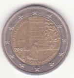 Germania 2 euro 2020 - comemorativă - revolta din Varșovia.