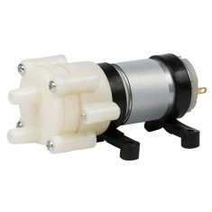 Pompa apă aer cu diafragmă 6-12V R385 compactă și fiabilă