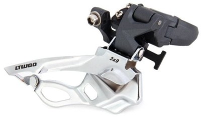 Schimbator fata 8 viteze L-Twoo FD V5108, Dual Pull, colier cu adaptor 31,8 mm, 32T Ultimate FactoryBikes foto