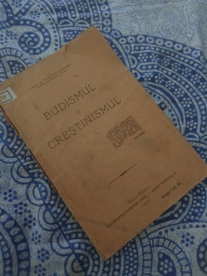 Diacon Al. N. Constantinescu - Budismul și creștinismul (1928) foto