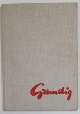 HANS UND LEA GRUNDIG , einfuhrung von ERHARD FROMMHOLD , 1958 foto