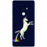 Husa silicon pentru Xiaomi Mi Mix 2, Unicorn Shitting Rainbows