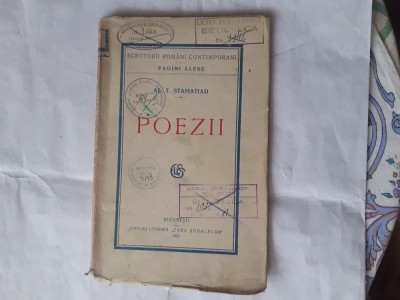 POEZII-AL.T.STAMATIAD-1925 R3. foto