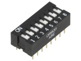 Comutator DIP-SWITCH 8 Secțiuni ON-OFF 24VDC