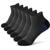 Set 6 perechi de sosete pentru barbati, SS034, Gri, marime universala