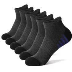 Set 6 perechi de sosete pentru barbati, SS034, Gri, marime universala (39-42)