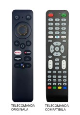 Telecomanda inlocuitoare TV REALME TV STICK 4K - NH500UP compatibil cu originalul (579)