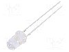 Dioda LED, 5mm, ro&amp;#351;ie, 18000...22000mcd, 20mA, 1,8...2,6V, OPTOSUPPLY - OS5RKA5C31A