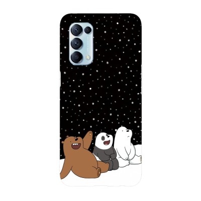 Husa compatibila cu Oppo A72, Viceversa, model Look at these stars We bare bears, Silicon, TPU foto