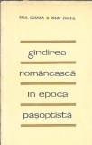 Gandirea romaneasca in epoca pasoptista - Mihai Zamfir, Paul Cornea