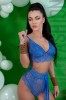 P739RR-4 Set 2 piese lenjerie sexy, bustiera si chilot, S/M