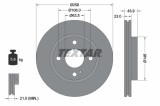 TEXTAR 92176005 PRO+ Disc frana
