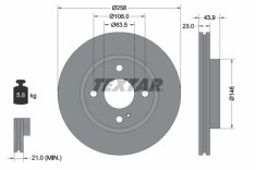 TEXTAR 92176005 PRO+ Disc frana