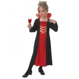 Cumpara ieftin Costum Vampirita Intunericului pentru fete 104 cm 3-4 ani