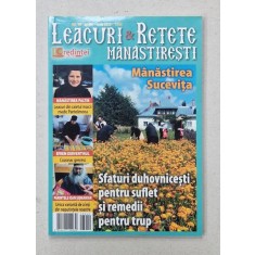 LEACURI SI RETETE MANASTIRESTI , REVISTA , NR. 49 , APRILIE - IUNIE , 2023