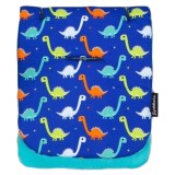 Saltea carucior Dinosaur Fun Comfi-Cush, 82 x 34 cm, 0 luni+, CuddleCo