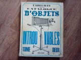 CATALOGUE D 'OBJETS INTROUVABLES , TOME DEUX par CARELMAN , 1976