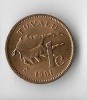 Moneda 1 cent 1981 - Tuvalu, Australia si Oceania, Bronz-Aluminiu