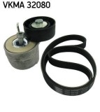 Set curea transmisie cu caneluri Alfa Romeo Mito; Fiat 500, 500 C, 500L, 500X, Doblo, Fiorino; Ford Ka; Lancia Musa, Ypsilon Motor 1.3 D Multijet,