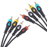 Cumpara ieftin Cablu 4rca-4rca 3m cabletech economic, Cabluri RCA