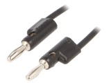 Cablu de masurare POMONA B-48-0, 60VDC, 30VAC, 15A, 1.219m, Negru, Conector 4mm