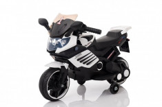 Motocicleta electrica SuperBike, alb foto