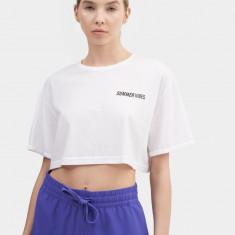 Tricou crop-top neted pentru femei