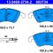 ATE 13.0460-2734.2 set placute frana,frana disc